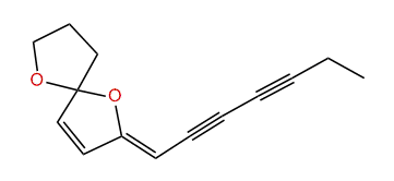 (Z)-2-(Hepta-2,4-diyn-1-ylidene)-1,6-dioxaspiro[4.4]non-3-ene